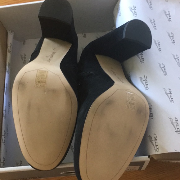 Sam Edleman “Chandler” Studded Ankle Bootie Black Suede - Picture 7 of 7